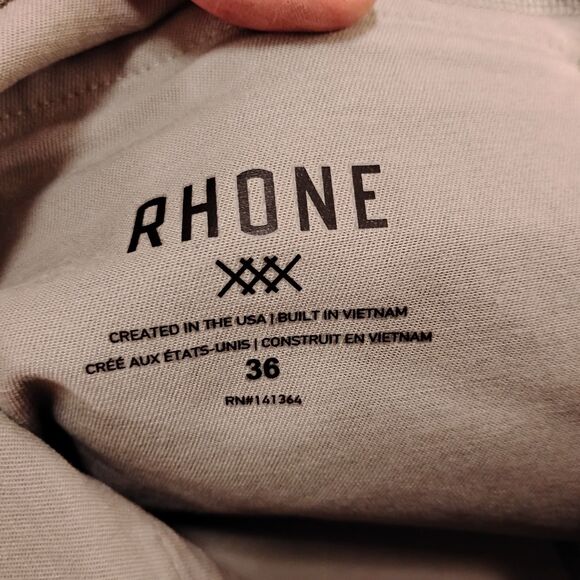 Rhone everyday pants mens 36x30 gray straight leg twill chino performance - Picture 8 of 11